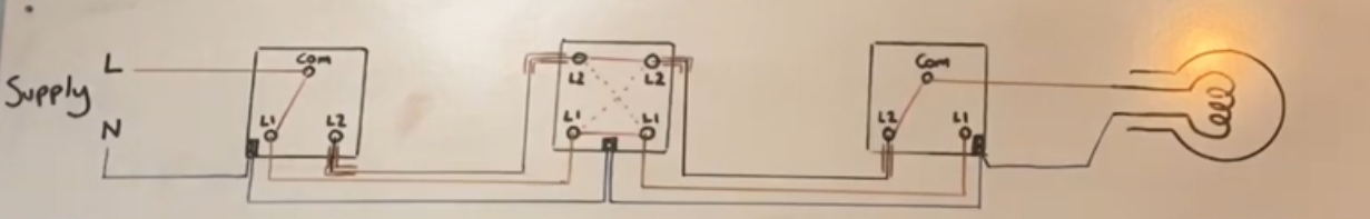 [ElectriciansForums.net] Intermediate sw wiring/neutral at sw