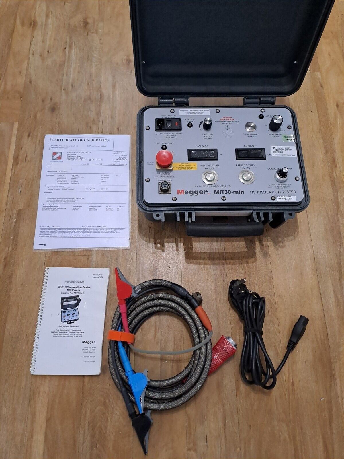 [ElectriciansForums.net] Megger MIT30 30-kV High Voltage Resistance Insulation Tester 30kv. VAT Included