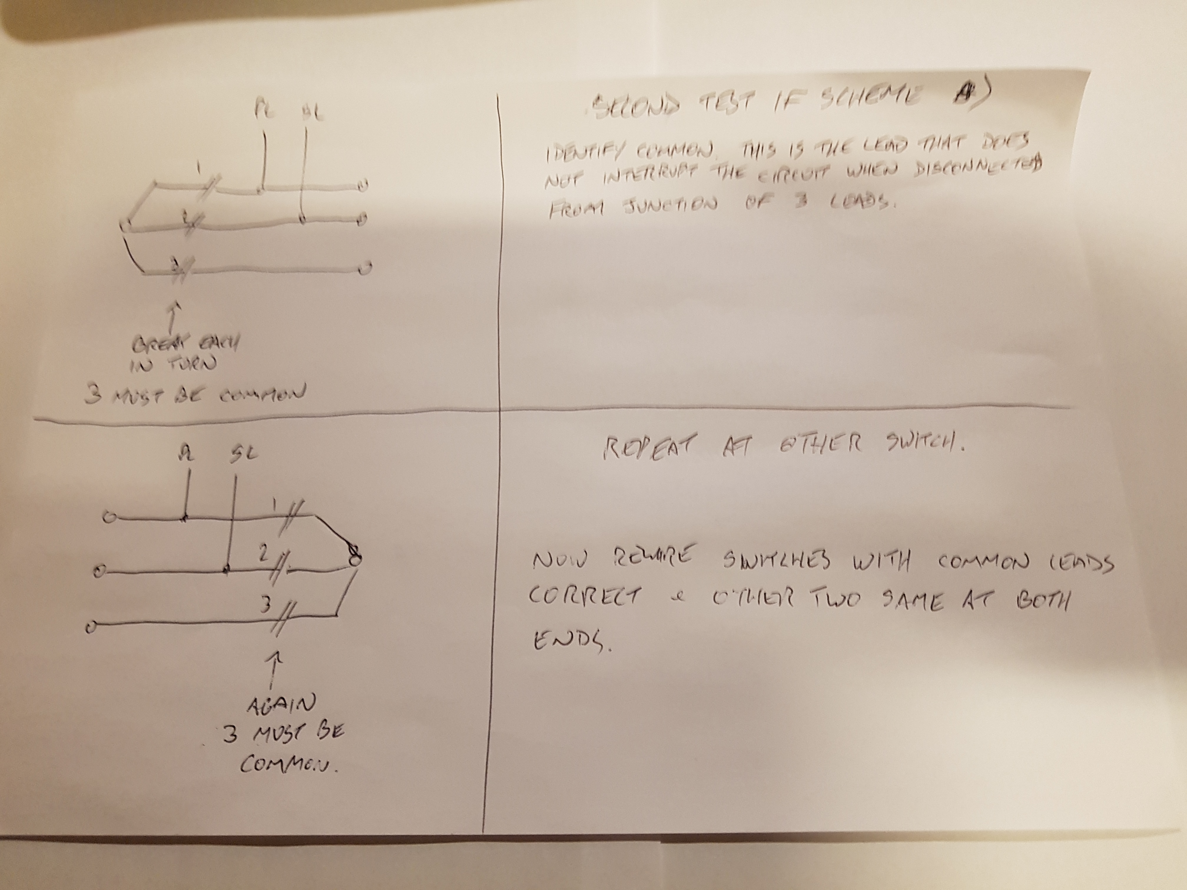 [ElectriciansForums.net] 2 way switches not working