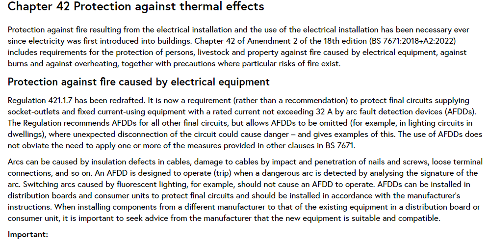 [ElectriciansForums.net] Ammendment 2 AFDD BS7671