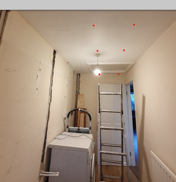 [ElectriciansForums.net] How to install downlights in this room