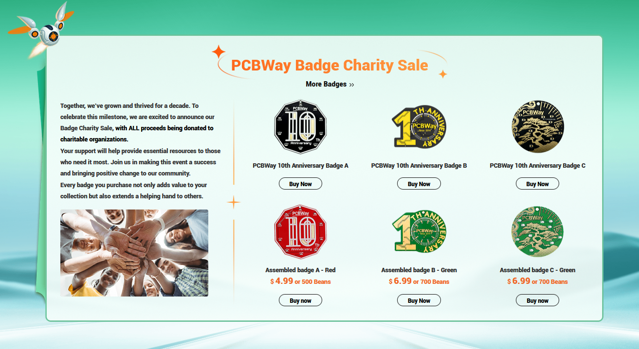 [ElectriciansForums.net] Join us to celebrate PCBWay 10th anniversary