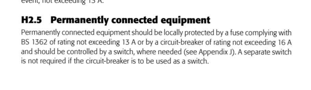 [ElectriciansForums.net] Immersion fuse or MCB?