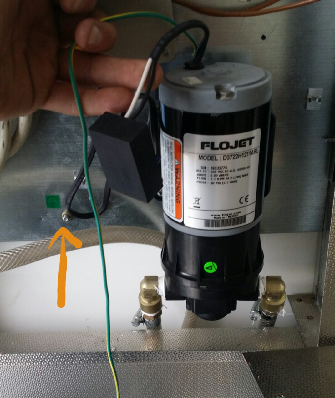 [ElectriciansForums.net] Earth fault on water pump