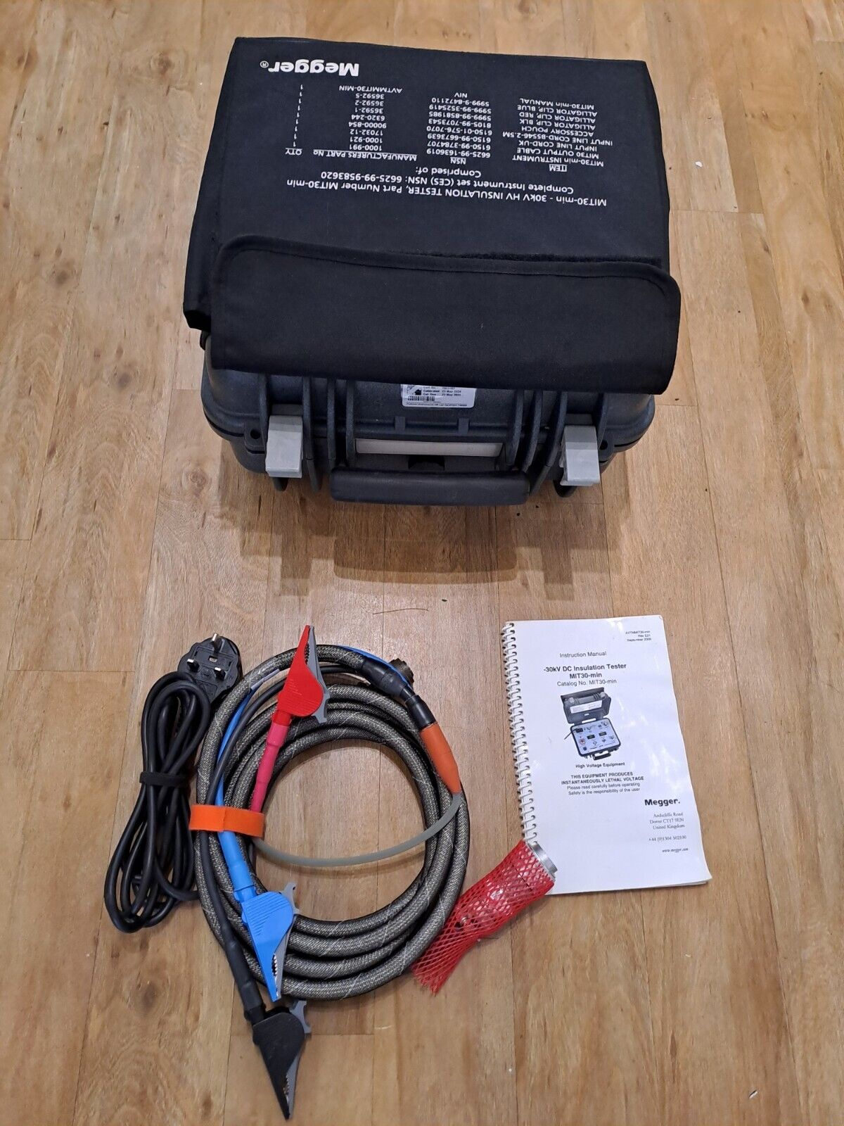 [ElectriciansForums.net] Megger MIT30 30-kV High Voltage Resistance Insulation Tester 30kv. VAT Included