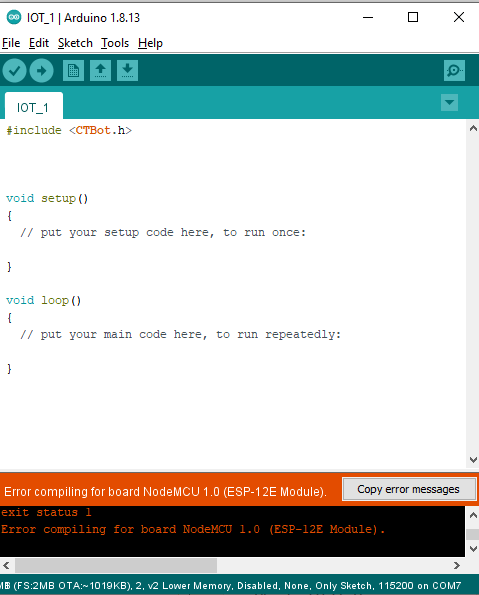 [ElectriciansForums.net] My Arduino IDE error when compiling Library