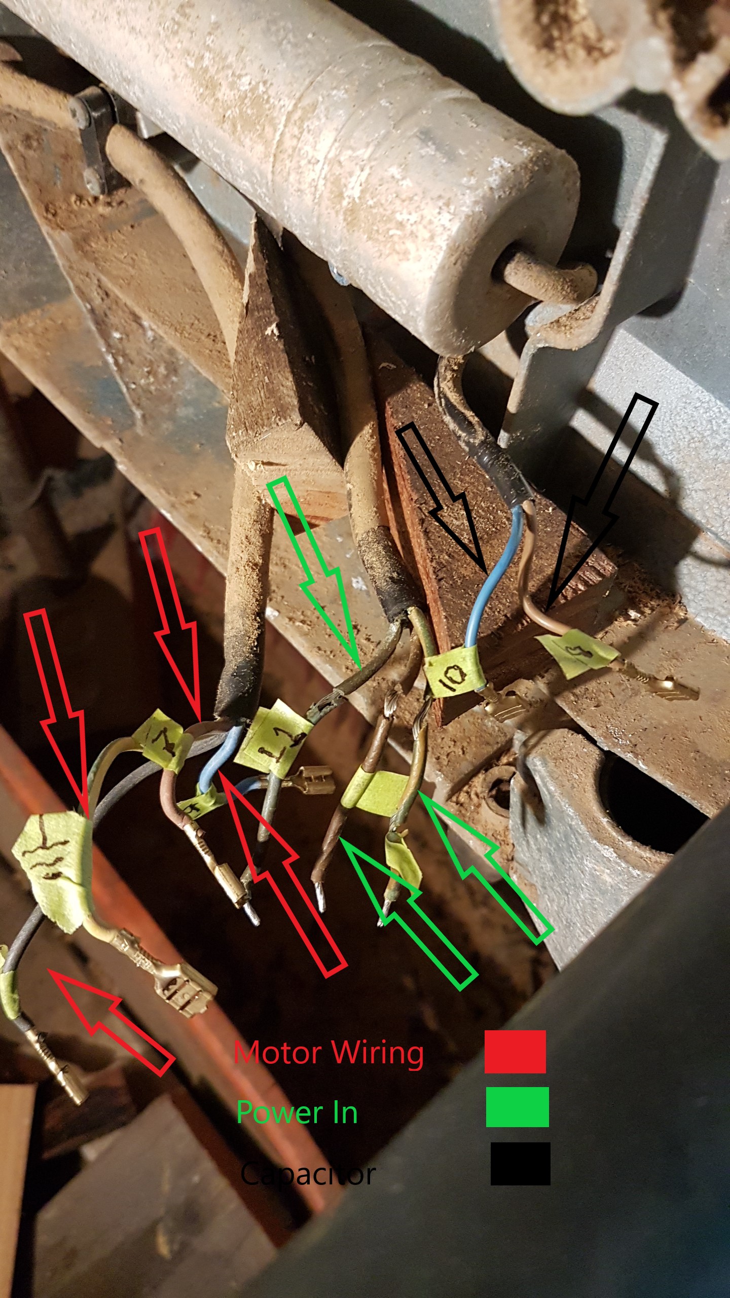 [ElectriciansForums.net] Drop Saw Wiring