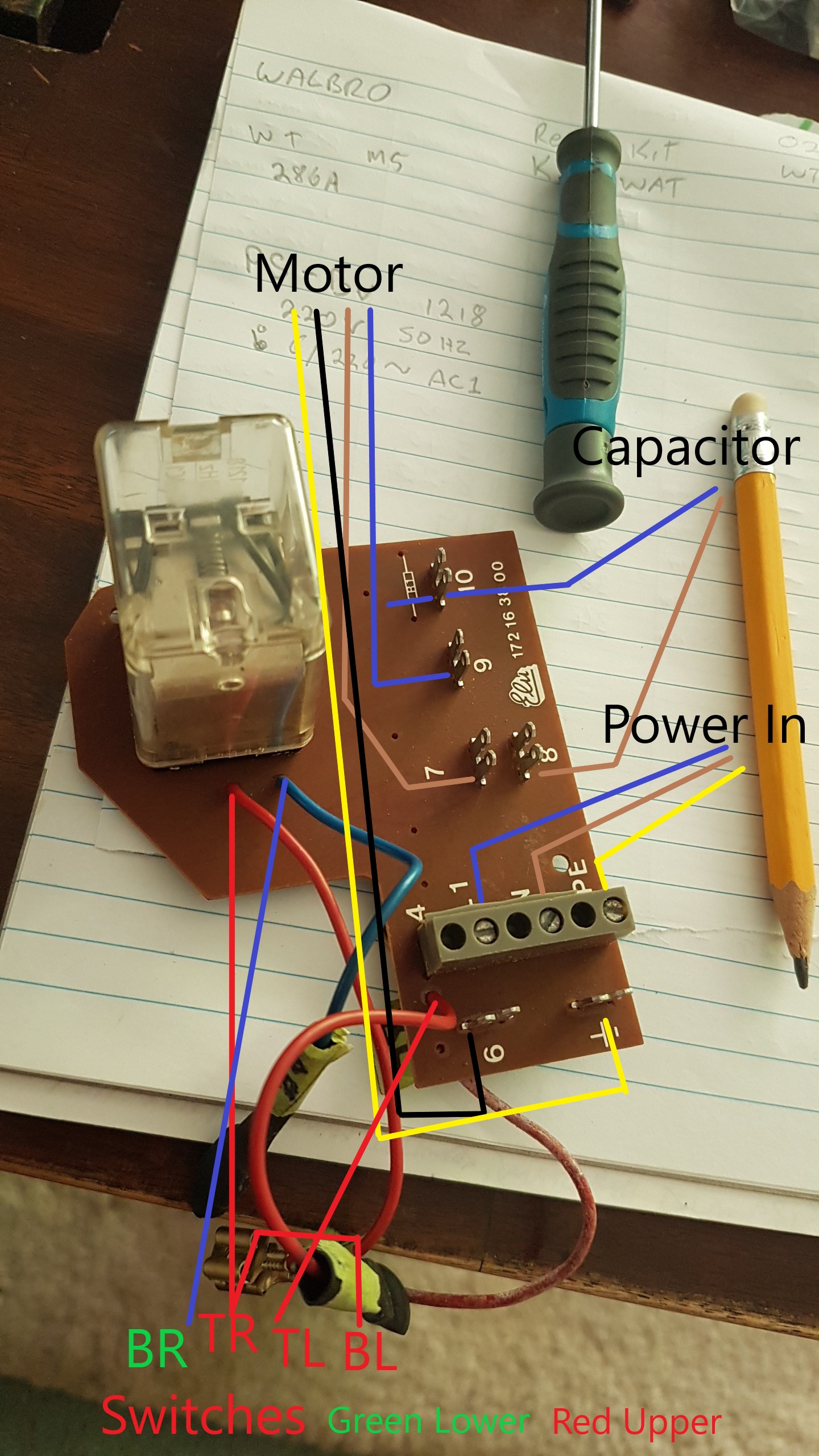 [ElectriciansForums.net] Drop Saw Wiring