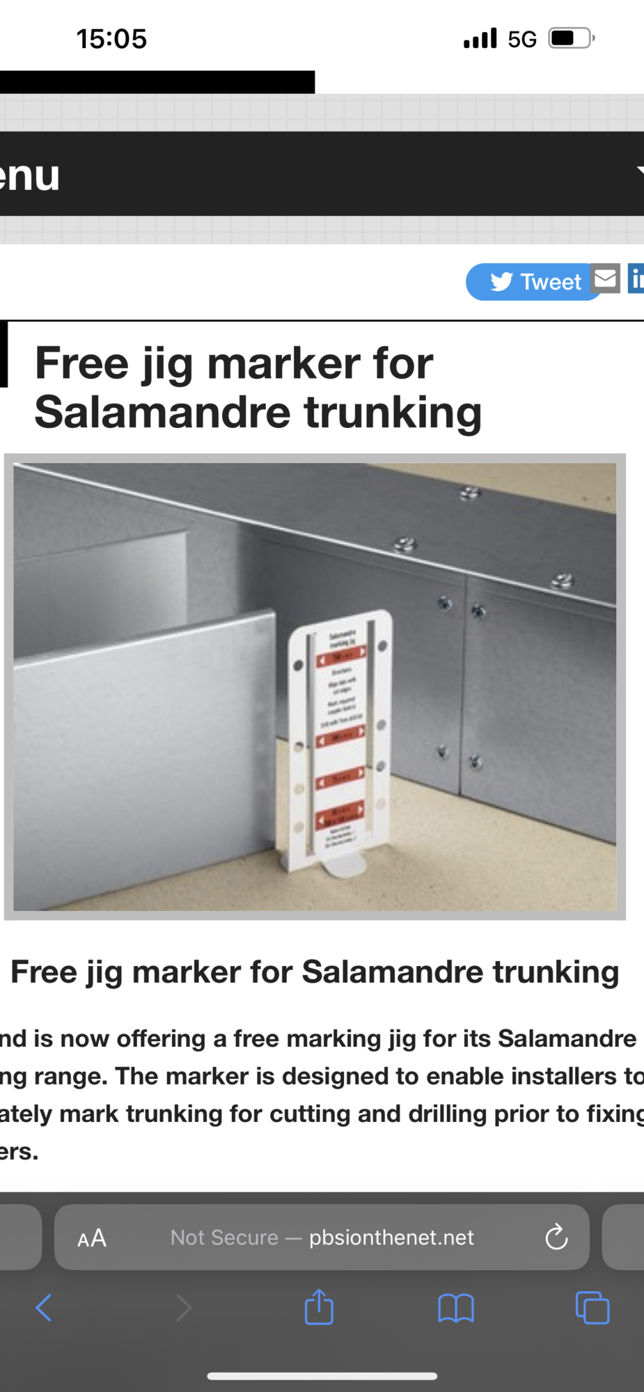 [ElectriciansForums.net] Anyone have a spare Legrande trunking marker?