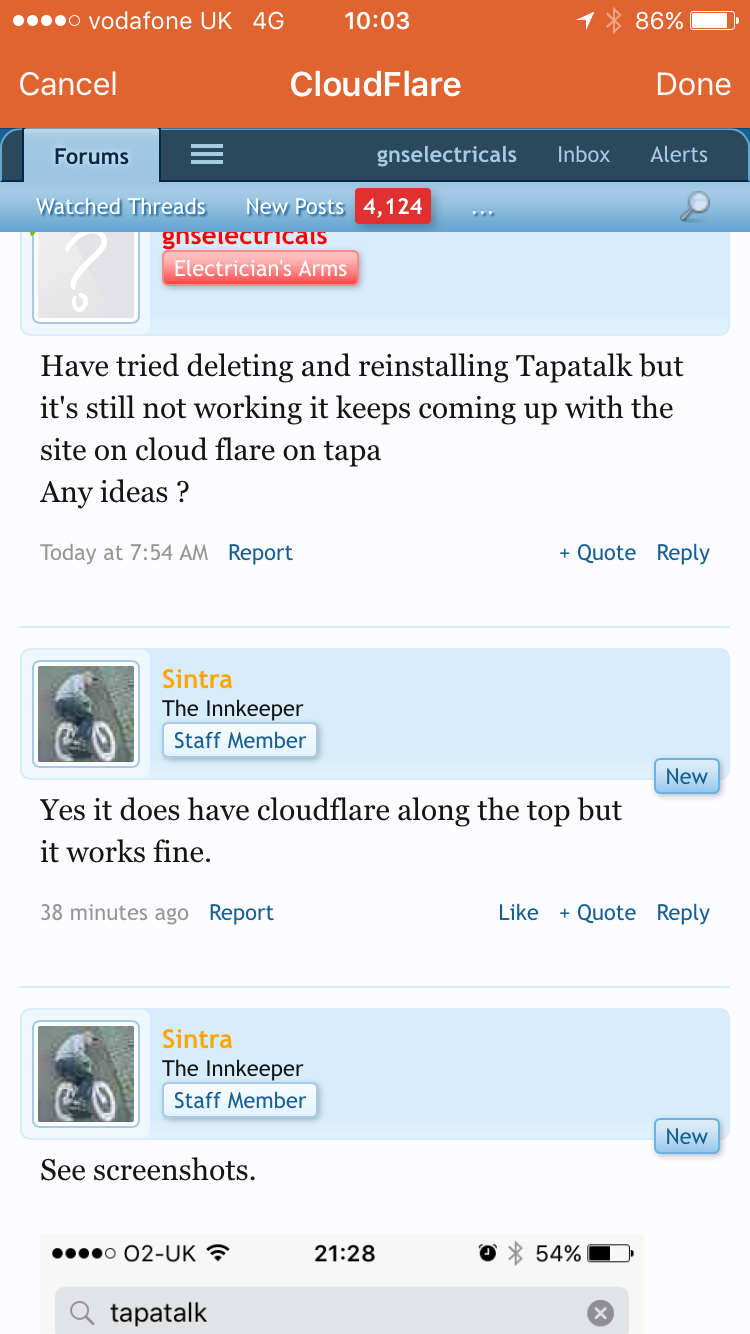 [ElectriciansForums.net] Tapatalk Working Yet?