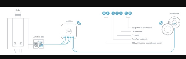 [ElectriciansForums.net] Nest wiring for combi boiler