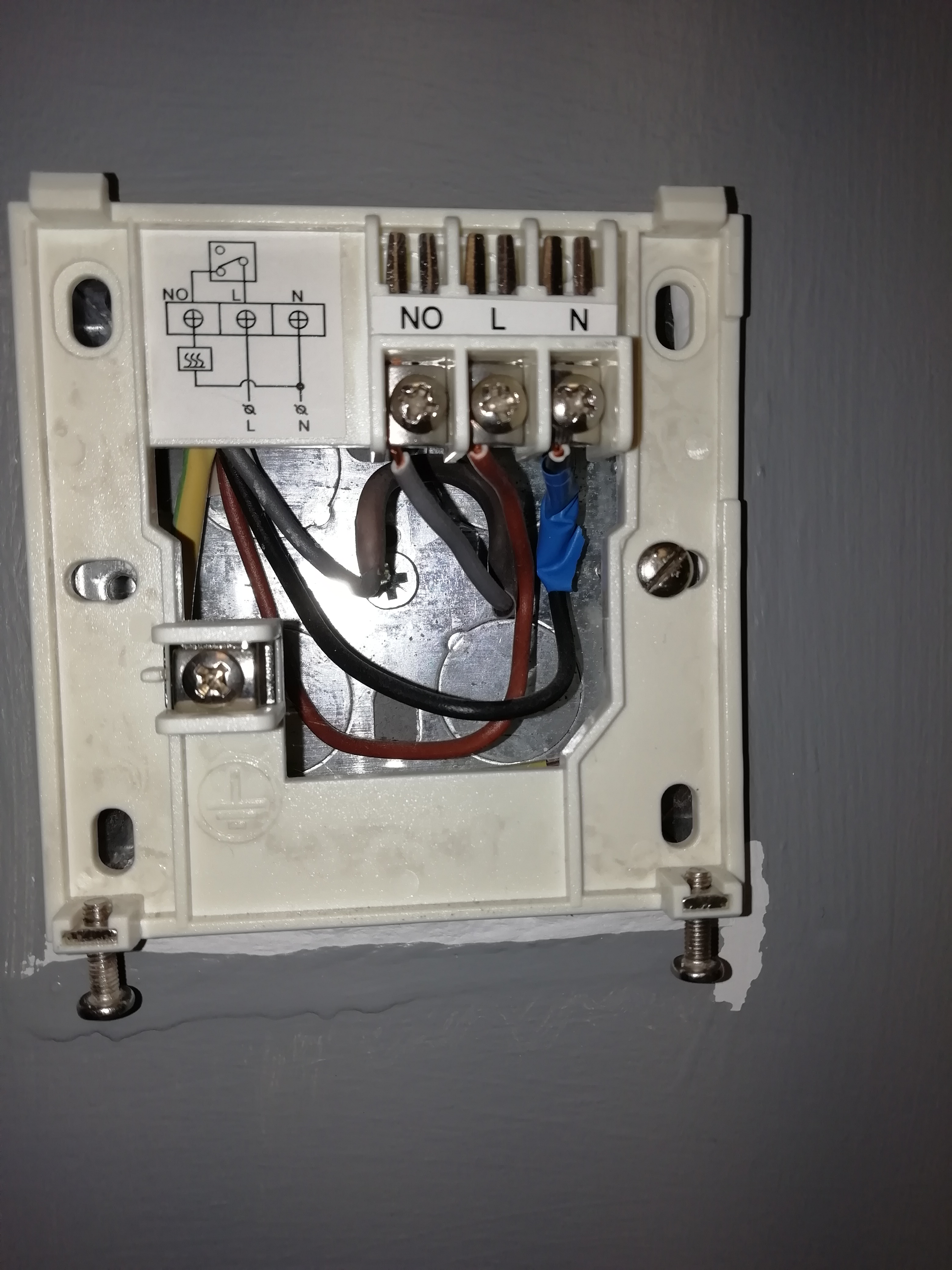 [ElectriciansForums.net] Advice on wiring new room stat