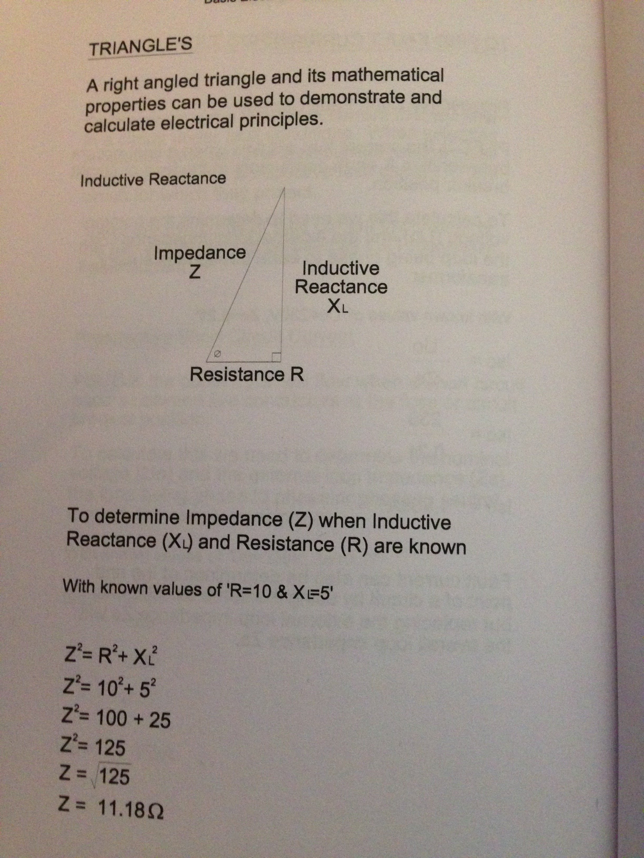 [ElectriciansForums.net] Inductance in an a.c circuit