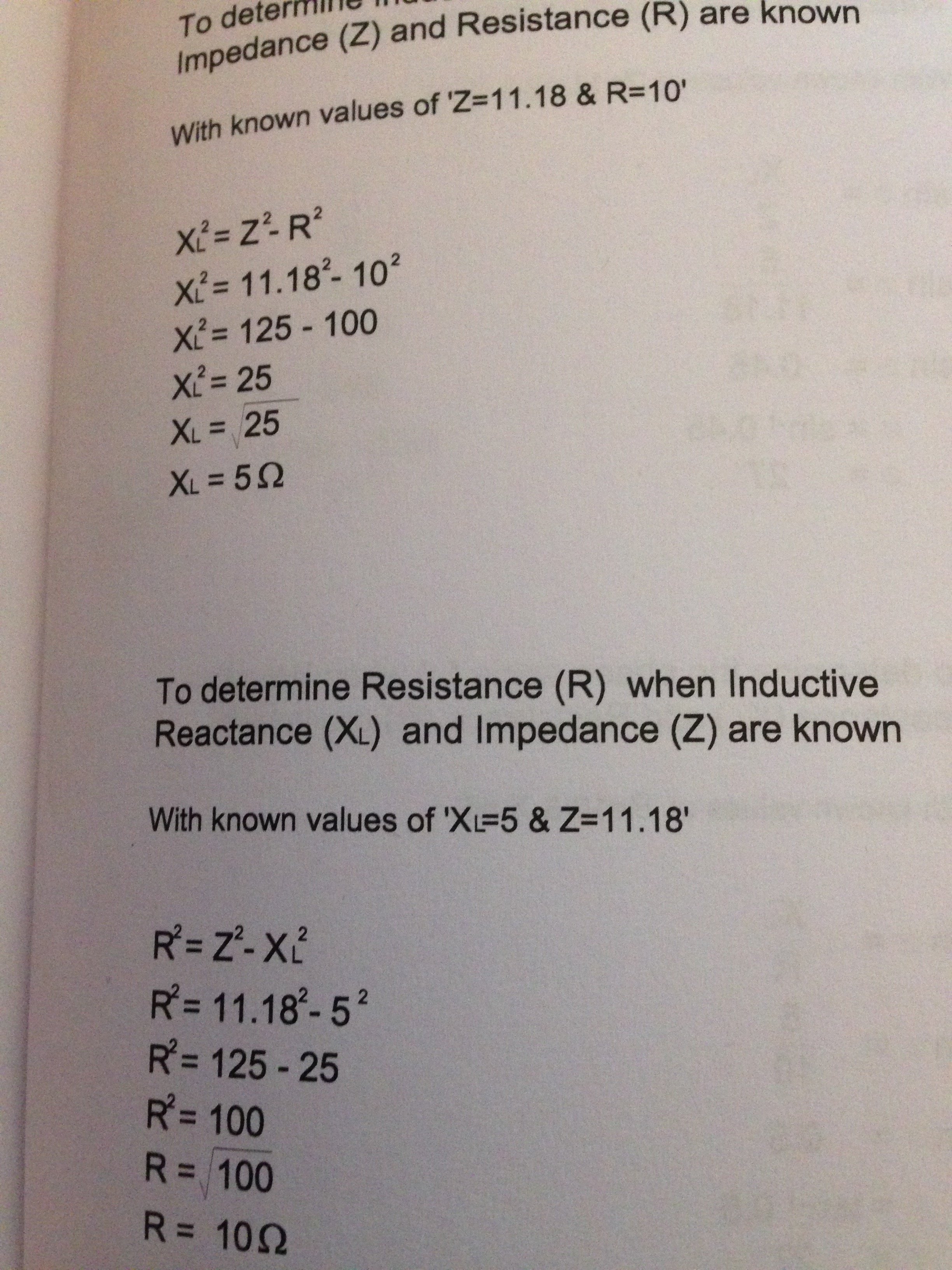 [ElectriciansForums.net] Inductance in an a.c circuit