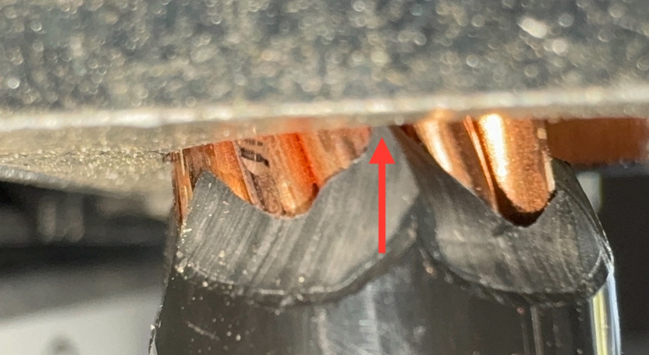 [ElectriciansForums.net] Feeder Wire - Wire Insulation is slightly under lug. Is this an issue?