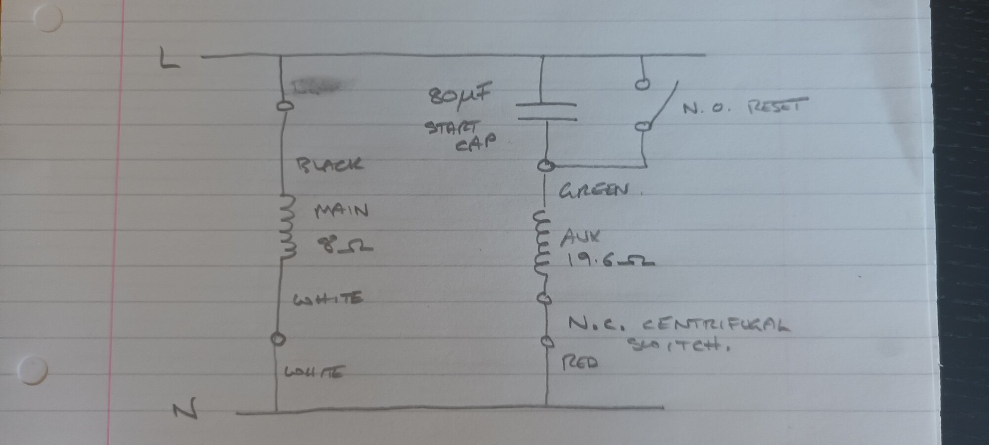 [ElectriciansForums.net] Antique motor wiring