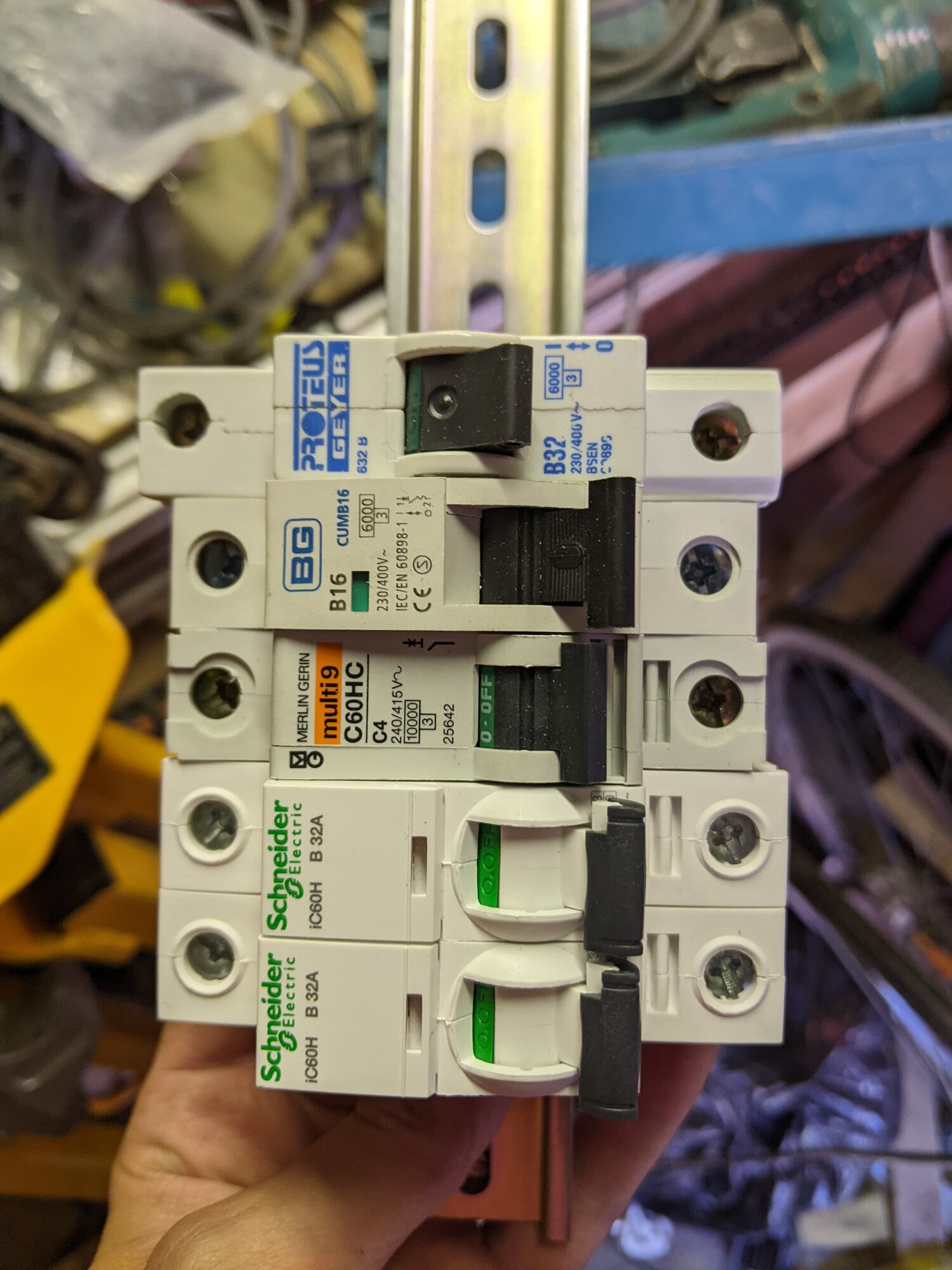 [ElectriciansForums.net] Merlin Gerin RCBO options?