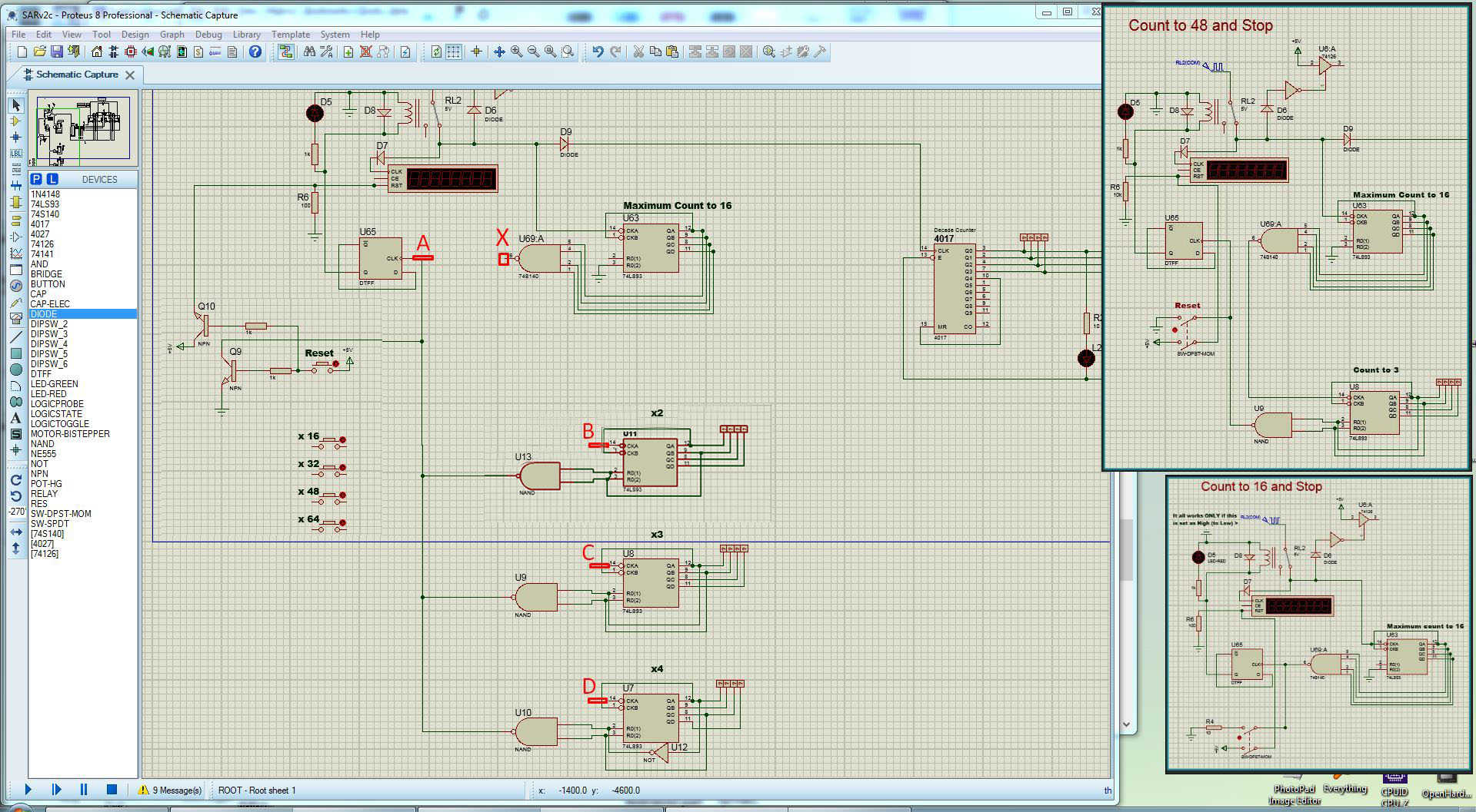 [ElectriciansForums.net] Stepping Motor Angle Rotation using Logic IC's