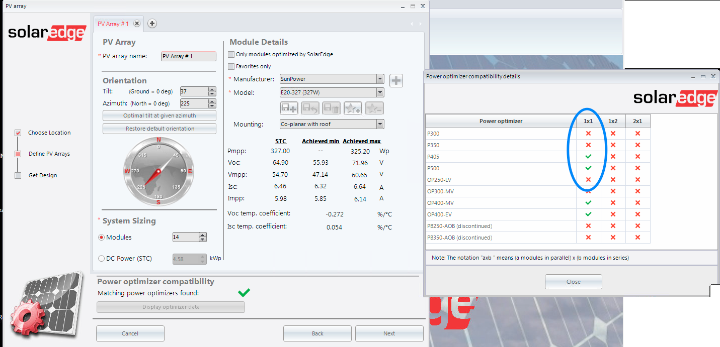 [ElectriciansForums.net] SunPower E20 with P300 SolarEdge Power Optimizer?