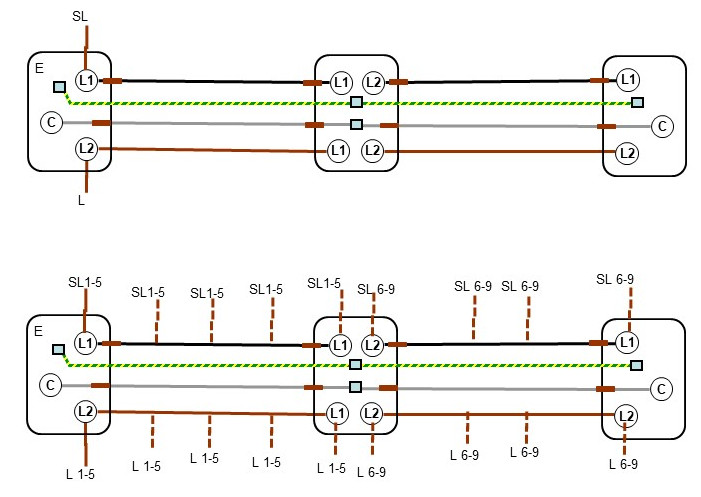 Three way three wire connection of line and switched line.jpg